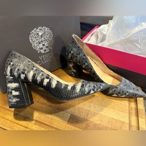 Vince Camuto size 7.5 Thundercloud heels